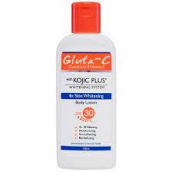 Gluta-C Kojic Plus+ Lotion with SPF 30 | 4X Lightening System | 150ml