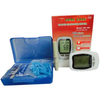 Pure Care Blood Glucose Meter Little Blood Fast and Accurate with Strip Blood Glucose Meter