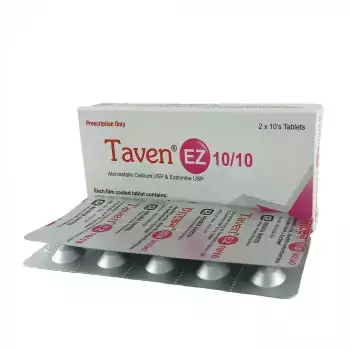 Taven EZ 10/10mg Tablet 1 Strip
