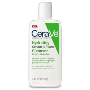 CeraVe Hydrating Cream to Foam Cleanser for Normal to Dry Skin 87ml