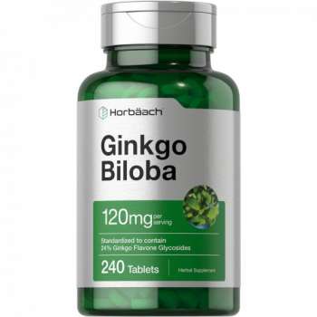 Horbäach Ginkgo Biloba Supplement, 120mg | 240 Tablets