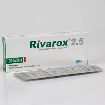 Rivarox 2.5mg Tablet 1 Strip