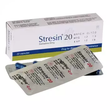 Stresin 20mg Capsule 10pcs