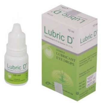 Lubric D Eye Drop 10ml