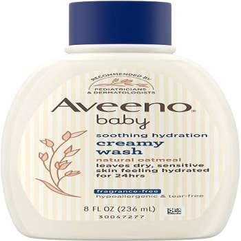 Aveeno Baby Soothing Hydration Creamy Body Wash 236ml, USA