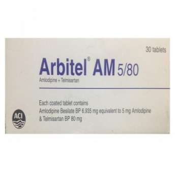 Arbitel AM 5/80mg Tablet 10Pcs
