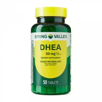 Spring Valley DHEA For Sugar Metabolism, 50mg, 50 Tablets