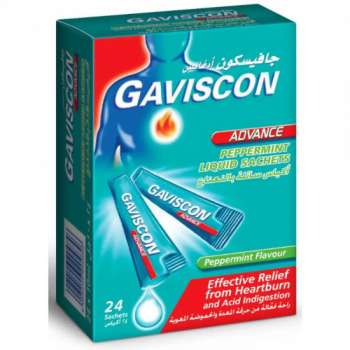 Gaviscon Advance Peppermint Liquid Sachets | 24pcs