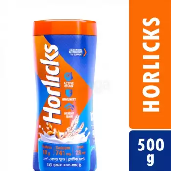 Horlicks Nutrition Drink | 500g Jar | Bangladesh
