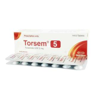 Torsem 5 Tablet 1 Strip