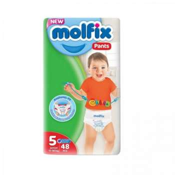 Molfix Baby Diaper Pants 5 Junior 12-17 Kg 48 pcs