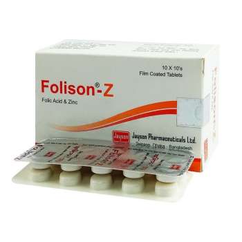 Folison-Z (5mg+20mg) Tablet 10pcs