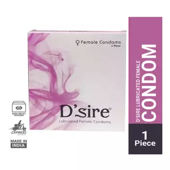 D’sire Lubricated Condom For Women 1 Packet