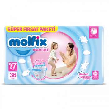 Molfix Baby Diaper Pants 7 Extra Large 19+ kg