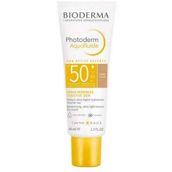 Bioderma Photoderm Aquafluide SPF 50+ For Sensitive Skin 40ml - Doree Golden