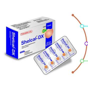 Shelcal-DX 600mg+400IU Tablet