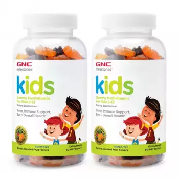 GNC milestones Kids Multi Gummy | Age 2-12 | 120 Gummies