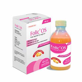 Folic OS Folic Acid Oral Solution 100ml