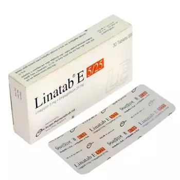 Linatab E 5/25mg Tablet
