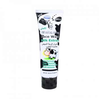 YC Whitening Face Wash with Milk Extract, 100ml Tube