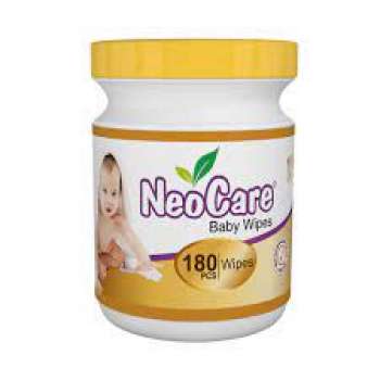 NeoCare Baby Wipes Jar 180's Pack