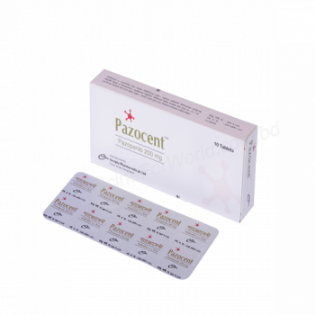 Pazocent 200mg Tablet 1 Strip