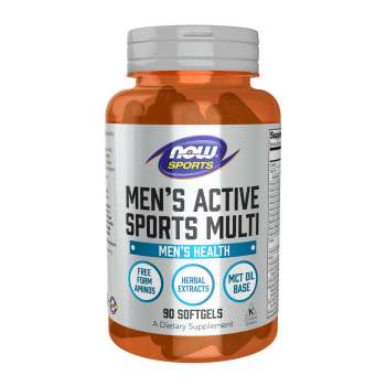 NOW Sports Men’s Active Sports Multi, 90 Softgels | USA
