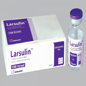 Larsulin Injection 100IU/ml-3ml Vial