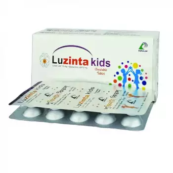Luzinta Kids Chewable Tablet | 10mg+2mg