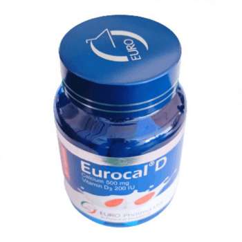 Eurocal D | 500mg+200IU | Pot