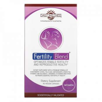 Daily Wellness Fertility Blend For Women | 90pcs