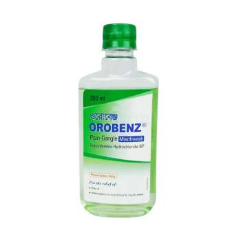 Orobenz Pain Gargle Mouthwash