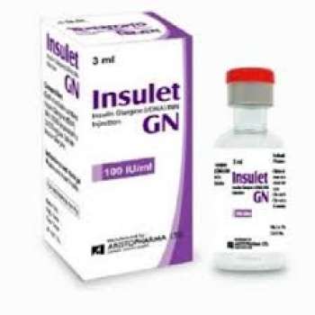 Insulet GN 100IU/ml SC Injection-3ml Vial