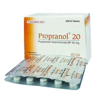 Propranol 20 1 Strip