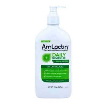 AmLactin Daily 12% Lactic Acid Moisturizing Lotion for Rough and Dry Skin 567gm