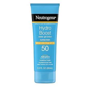 Neutrogena Hydro Boost Water Gel Lotion Sunscreen Broad Spectrum SPF 50 - 88ml