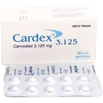 Cardex 3.125mg 14pcs