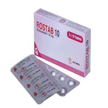 Rostab 10mg Tablet 10Pcs
