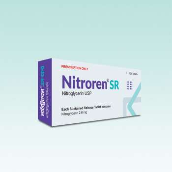 Nitroren SR 2.6mg Tablet 1 Strip