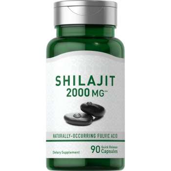 Piping Rock Himalayan Shilajit 2000 mg, 90 Capsules | USA