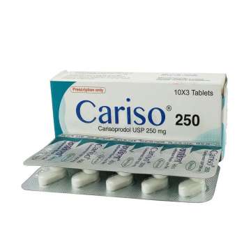Cariso 250 Tablet 1 Strip