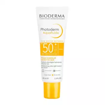 Bioderma Photoderm Aquafluide SPF 50+ For Sensitive Skin 40ml - Invisible