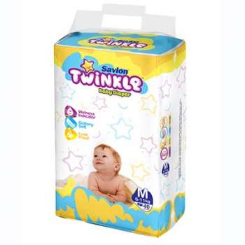 Twinkle Baby Diaper Medium 40pcs