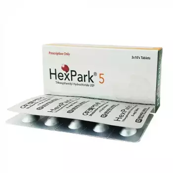 HexPark 5mg Tablet 1 Strip