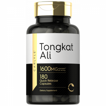 Carlyle Tongkat Ali 1600mg, 180 Capsules for Men | USA