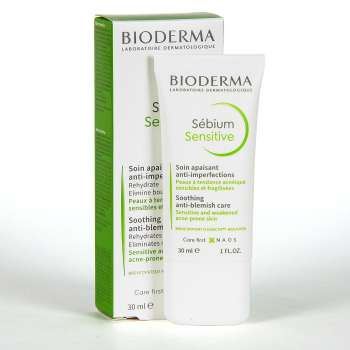 Bioderma Sebium Sensitive Soothing Anti-Blemish Care 30ml