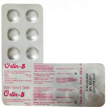 Ortin-5 Tablet | 1 Strip