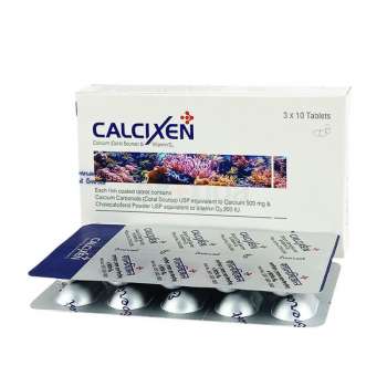 Calcixen 500mg+200IU10pcs