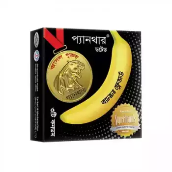 Panther Banana Dotted Condom