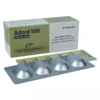 Adora 500mg Capsule 1 Strip